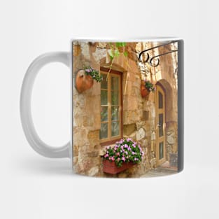 A quiet courtyard Mug